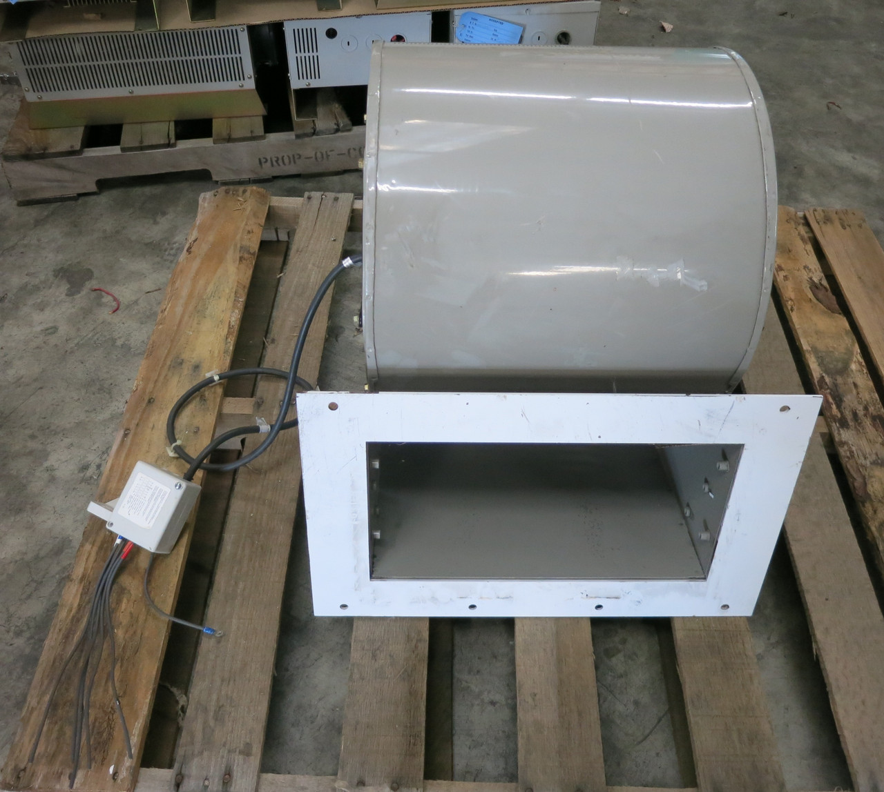 Rosenberg DRAD 281-4 AC Blower Fan Motor C90-28116 230/460V 1420/1500 RPM (DW7673-1)