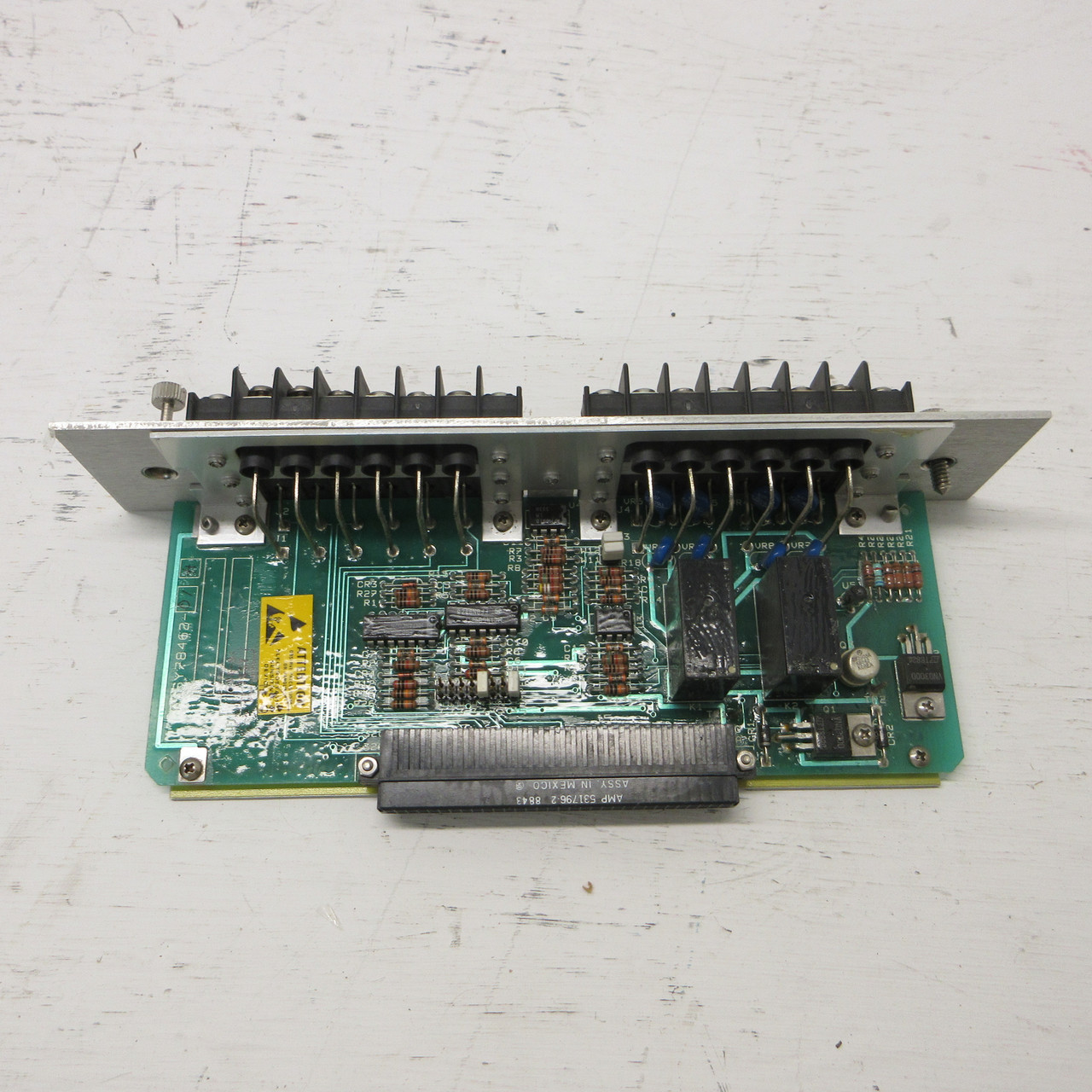 Bently Nevada 84143-01 XDCR I/O & Record Terminals ASSY 78462-01 H PLC PCB (AH0806-7)