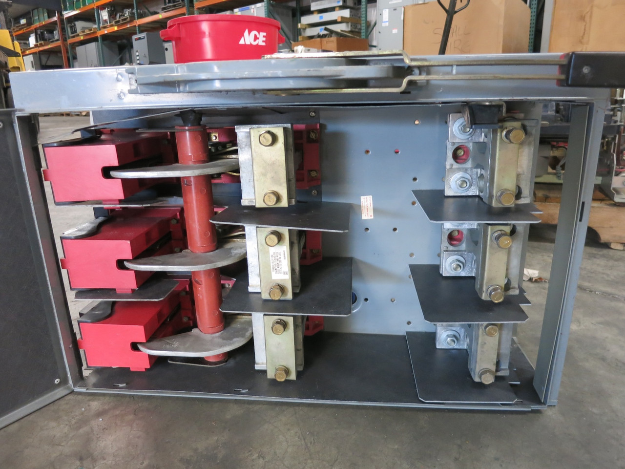 Square D QMB-365W 400A 600V Fusible Panelboard Switch QMB365W 400 Amp Fused E1 (DW7675-3)