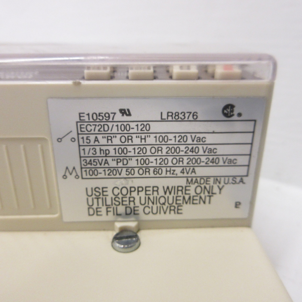 Paragon EC72D Two Channel Time Control EC72D/100-120 Clip On Battery Powered (AH0808-2)