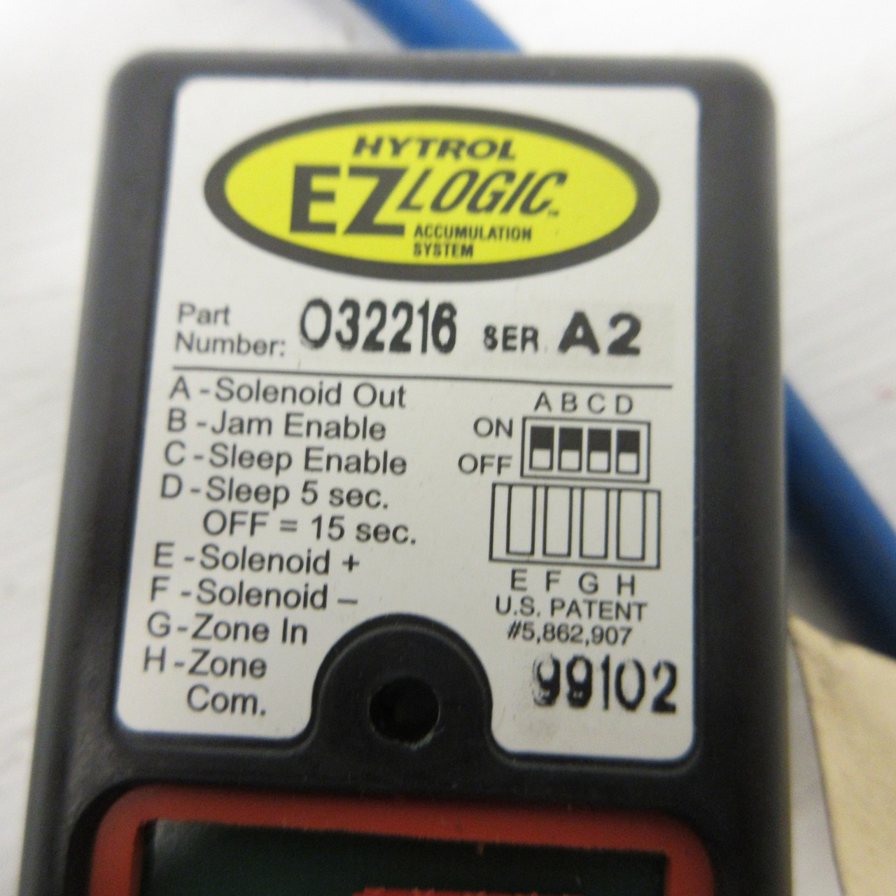 Hytrol EZ Logic O32216 Ser. A2 O32.216 Photoelectric Sensor Solenoid 032216 (AH0813-1)