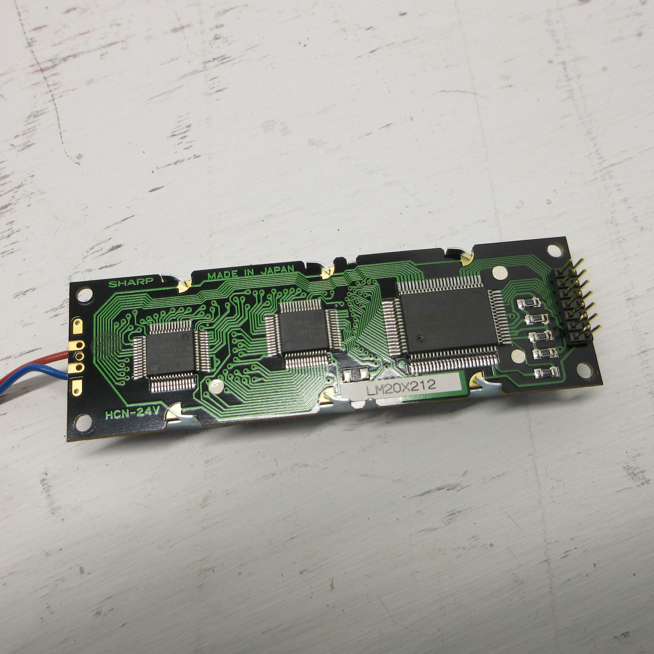 Sharp LM20X212 LCD Display Module LED Backlit Yokogawa EXA OXY Oxygen Analyzer (AH0817-1)