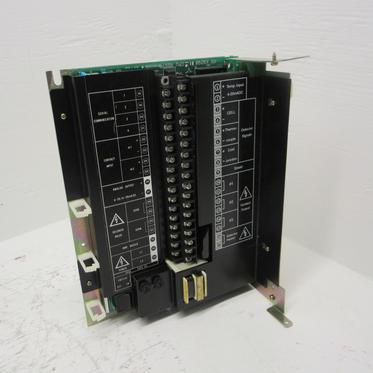 Yokogawa EXA OXY AS-K9290-TL CPU Assy AS K9290 TL Assembly Board Oxygen Analyzer (AH0816-1)