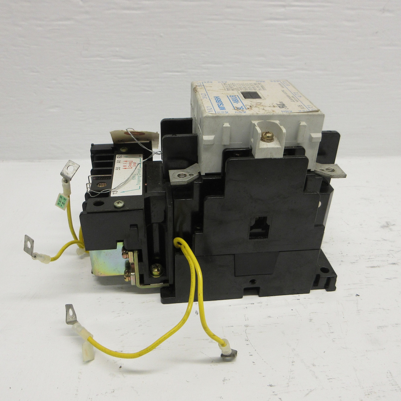 Mitsubishi SL-N80UR Motor Contactor 100 Amp 600V 50HP 240V Coil 3P 100A 3PH (AH0819-1)