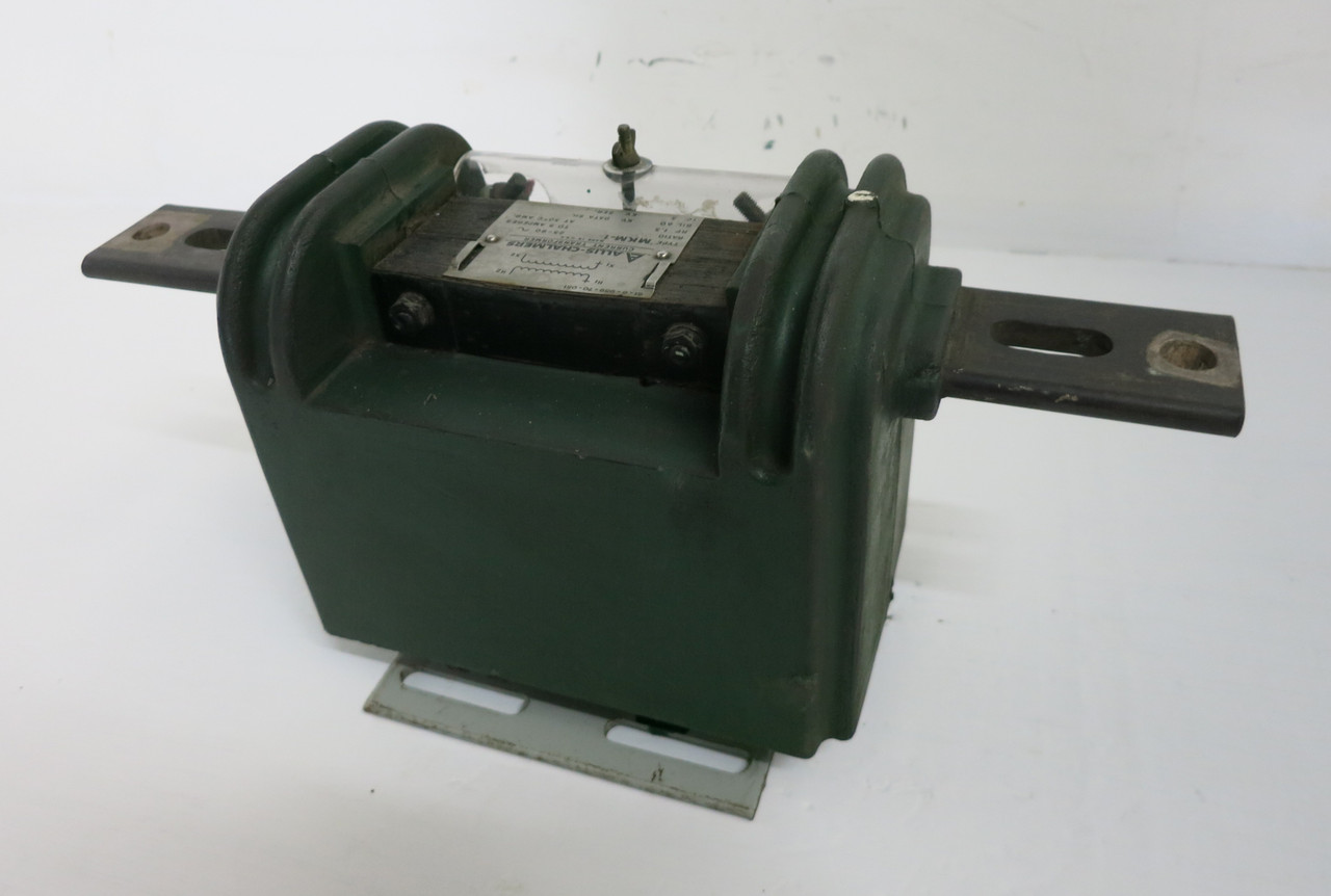 Allis-Chalmers MKM-1 Current Transformer Ratio 50:5 Amp 61-6-959-70-051 CT 50:5A (DW7701-2)