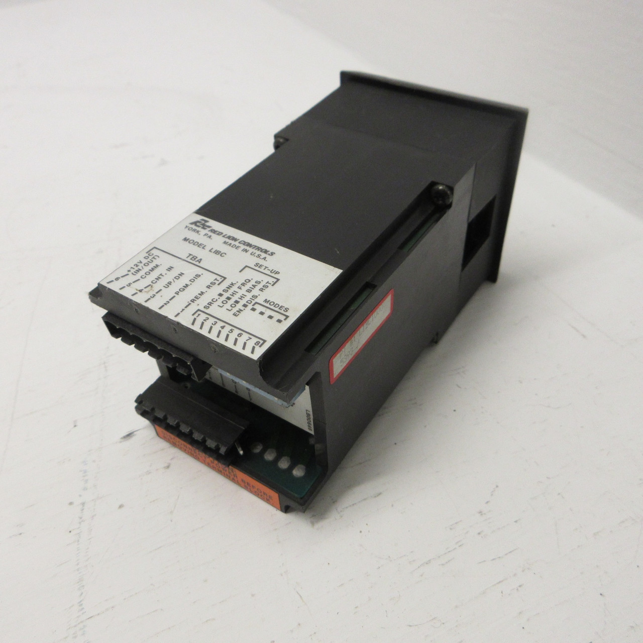 Red Lion Controls Model LIBC1000 Single Preset LCD Counter LIBC-1000 Controller (AH0822-1)