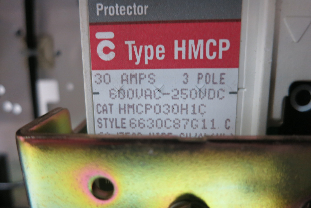 Allen Bradley 2100 Centerline Size 1 Reversing 30A Breaker 18" MCC Bucket 30 Amp (BJ1062-2)