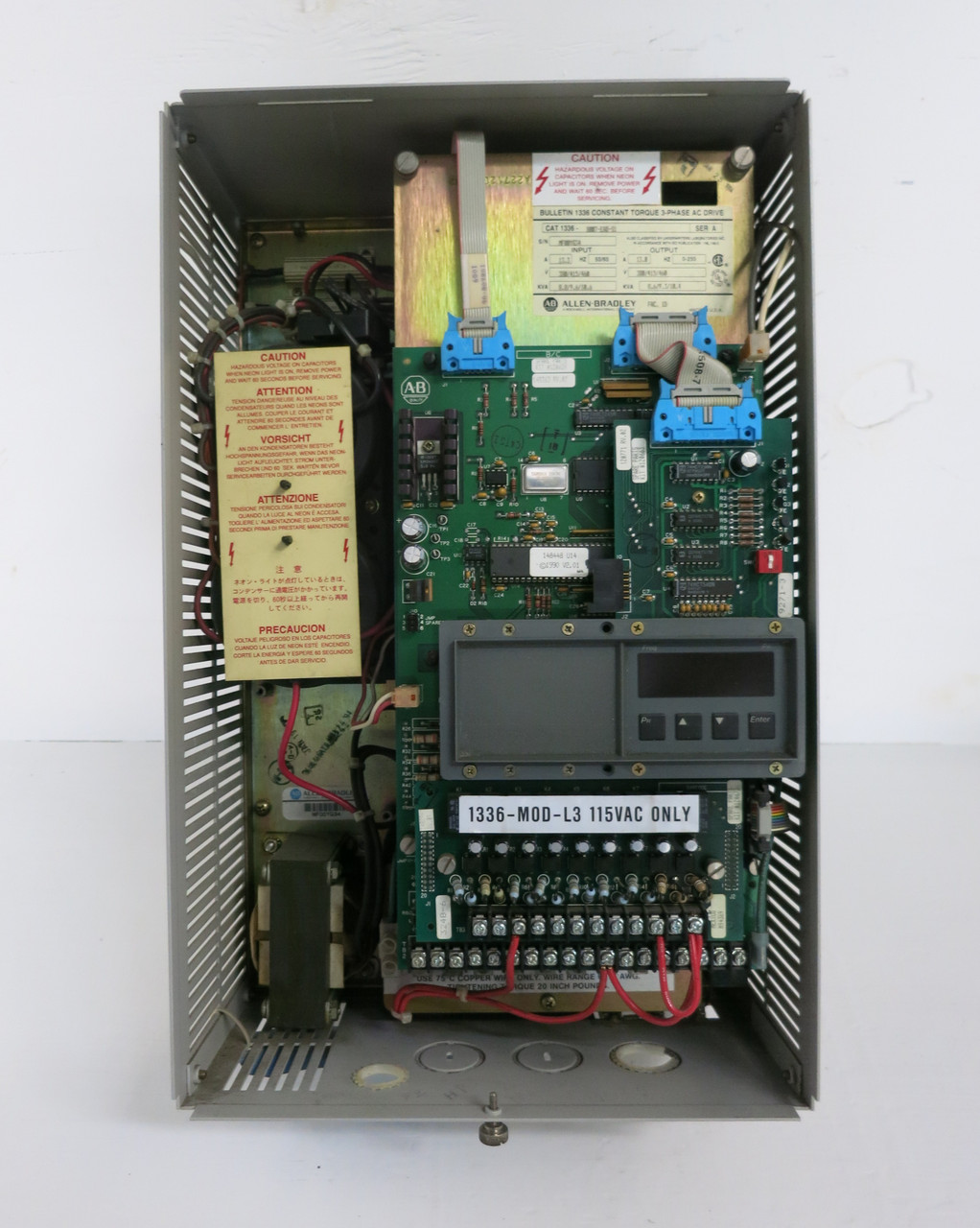 Allen Bradley 1336-B007-EAD-S1 7 HP AC VS Drive 460V 13A Variable Speed VFD 460 (DW7705-1)