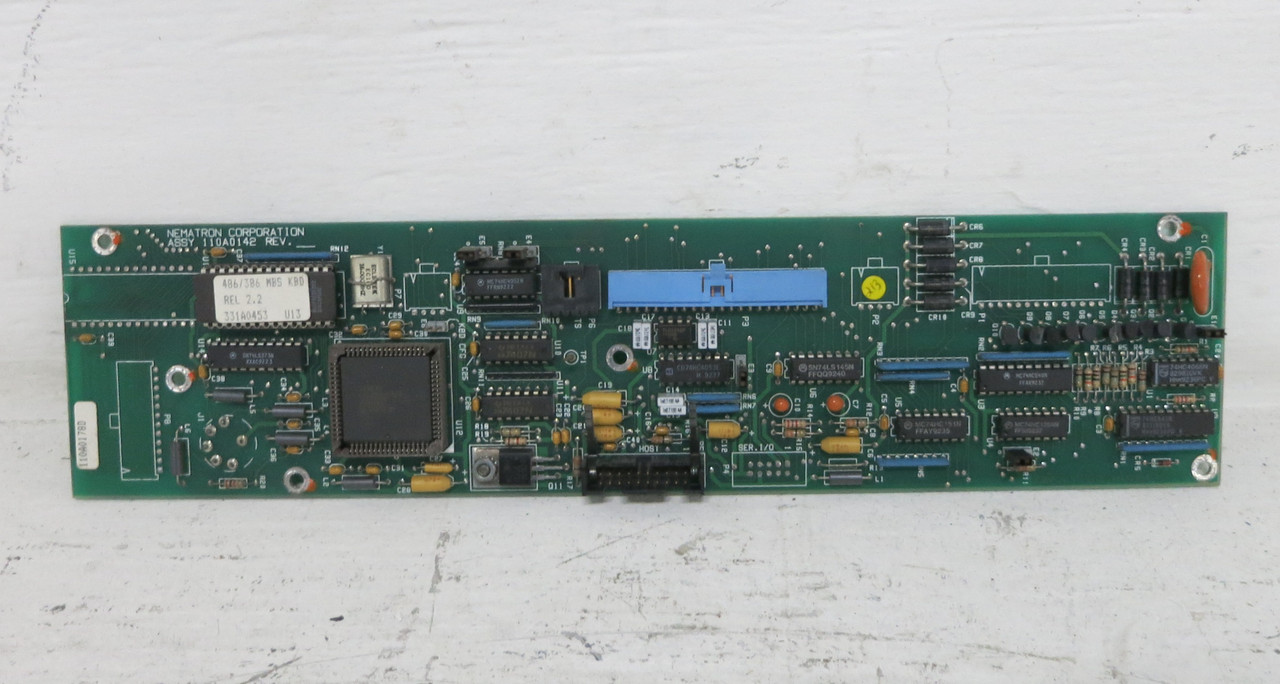 Nematron 300A0094 110A0142 Control PC Board PCB 110A0178D Display 4624 (DW7716-1)