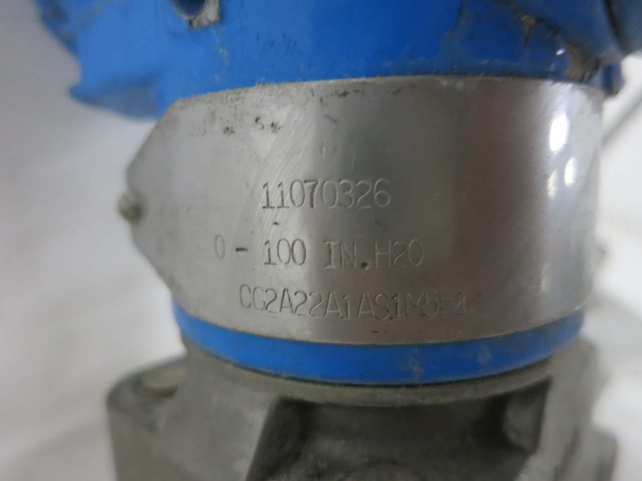 Rosemount 11070326 Pressure Transmitter 0-100 IN. H2O 600 PSIG 1199HNC05SSSWA0A (DW7718-1)