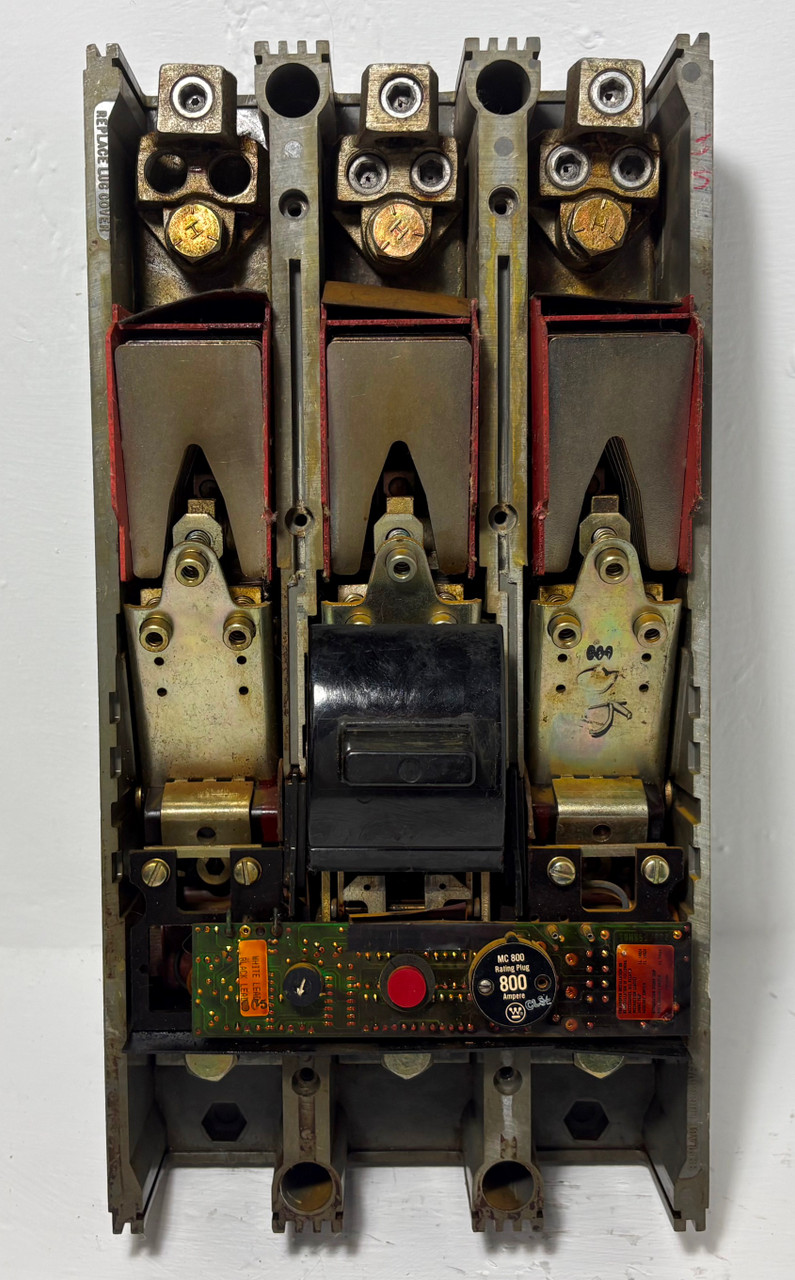 Westinghouse HMC3800F 800A Seltronic Circuit Breaker w/ 800 Amp Plug 600V HMC 3P (EM5717-1)