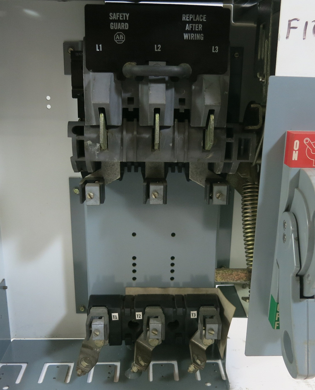 Allen Bradley 2100 Centerline 18" 100 Amp Fusible Feeder MCC Bucket 100A Fuse (BJ1063-2)