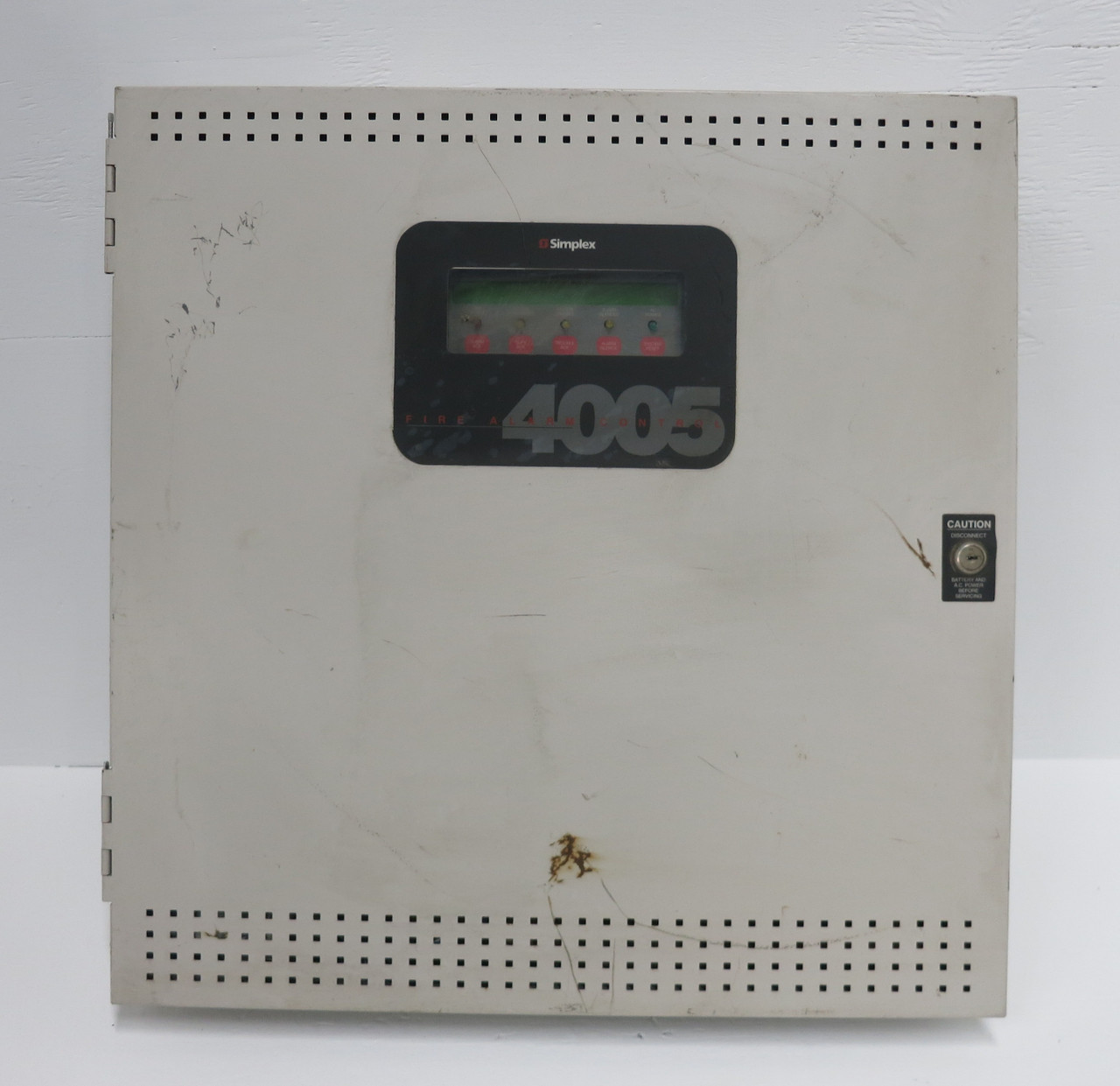 NEW Simplex 4005 Fire Alarm Control Panel Signal System Equipment Enclosure (DW7722-1)