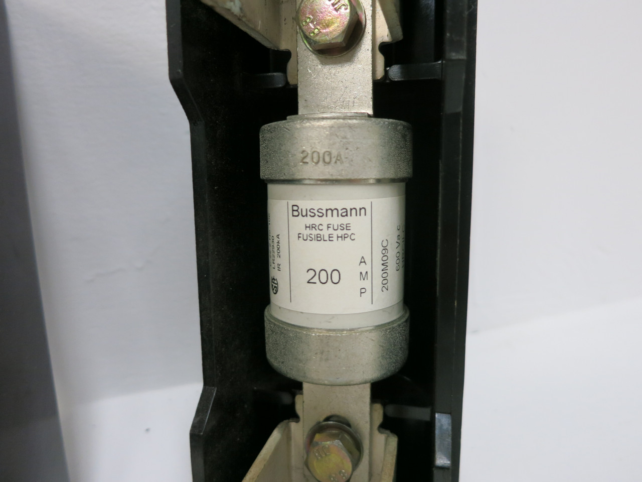 Bussmann 200 DF Fuse Holder 200A HRC Fusible HPC 200 Amp 200DF 600V (DW7729-25)