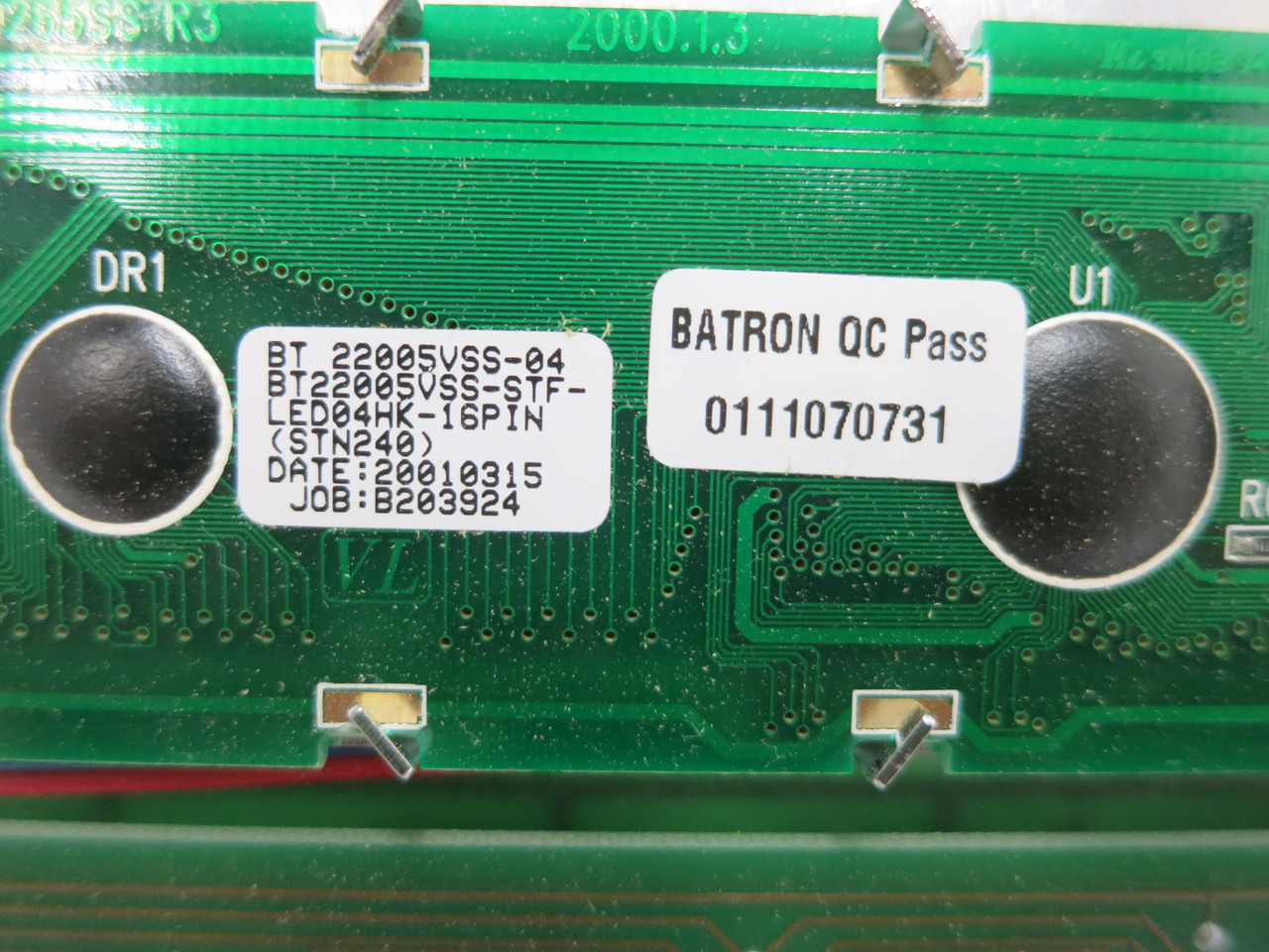GreCon CC700 Display 4184 FP 702 581679 Control Panel Board Operator Interface (DW7727-1)