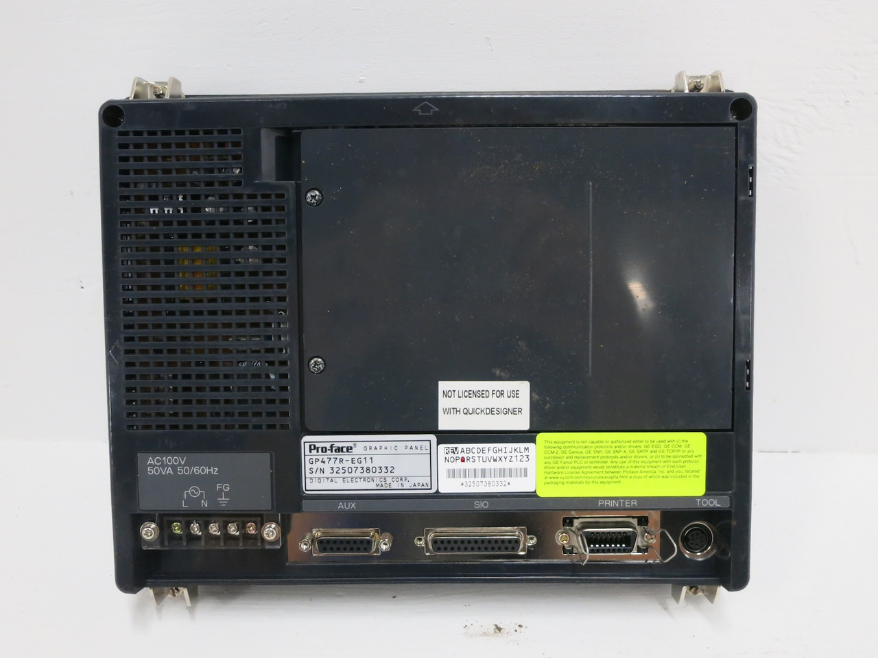 Pro-face GP477R-EG11 HMI Touch Graphic Panel Display Screen Operator Interface (DW7726-1)