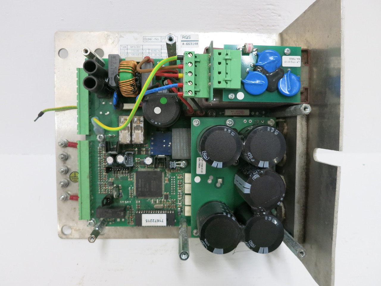 JBT FoodTech EMC-1 Control Panel EMC1 Drive Controller MFS-201 620110 MFS201 (DW7724-1)