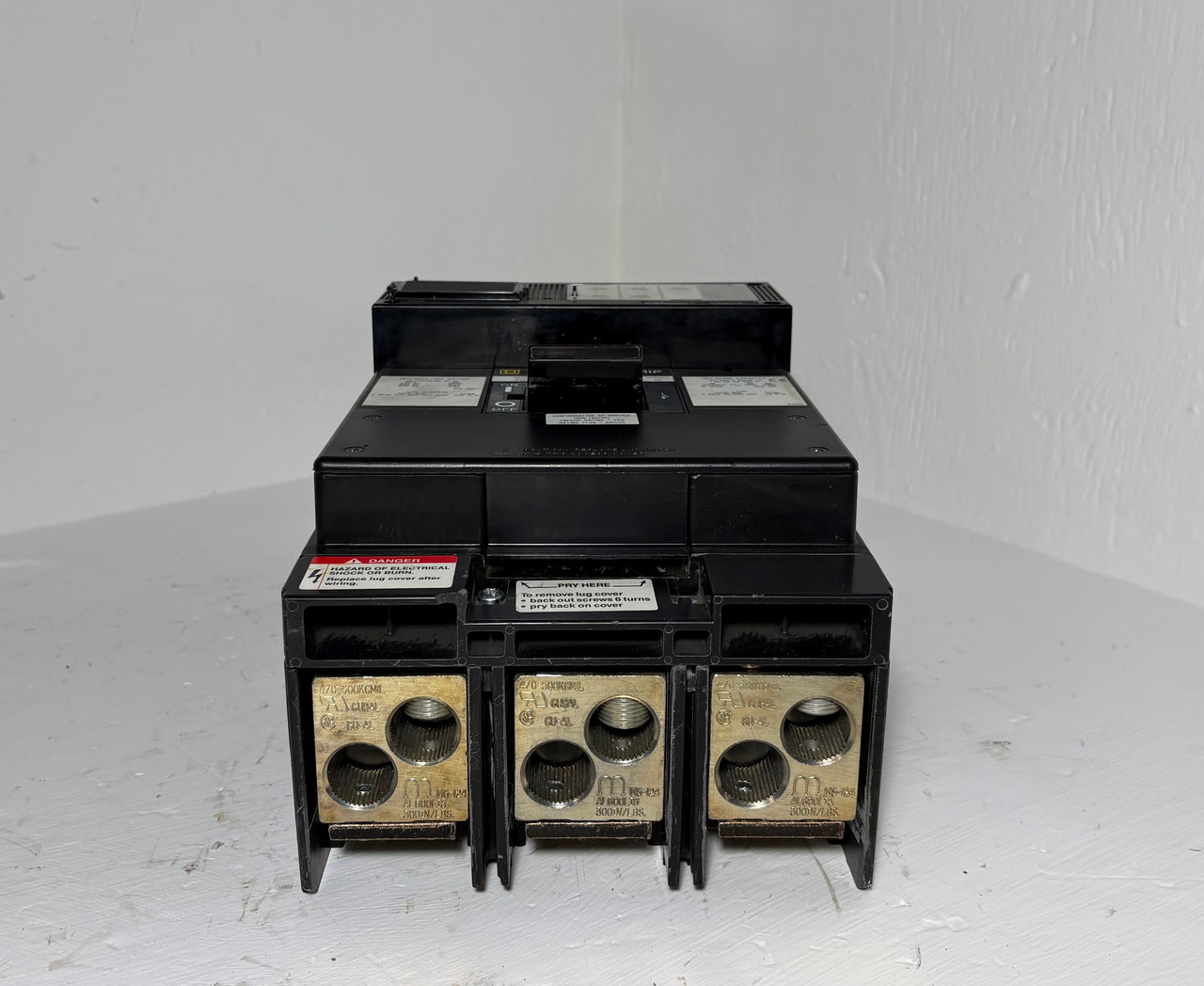 Square D LXL36360 400A LSI Circuit Breaker w/ 360 Amp Plug 480/600V 3P LXL36400 (EM5722-1)