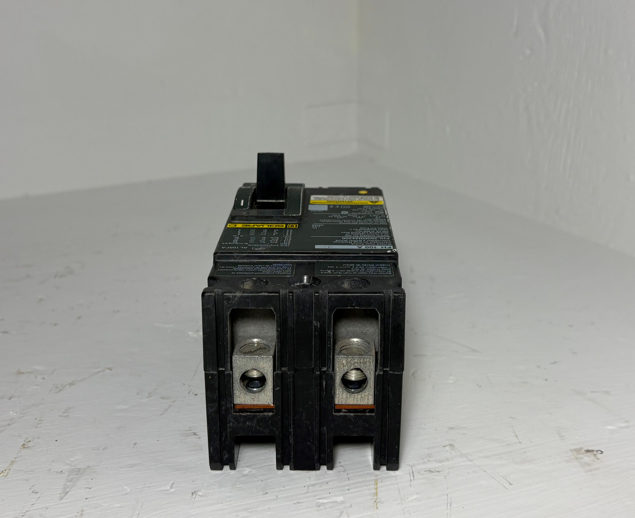 Square D FHL26000M4200 100A Molded Case Switch Green Label 2 Pole 100 Amp 2P (EM5721-2)