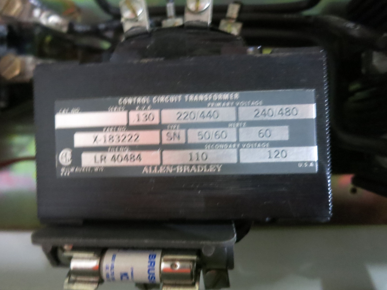 Allen Bradley 50A Breaker Size 2 Motor Starter Combination Combo Box 709-COD103 (DW7738-1)