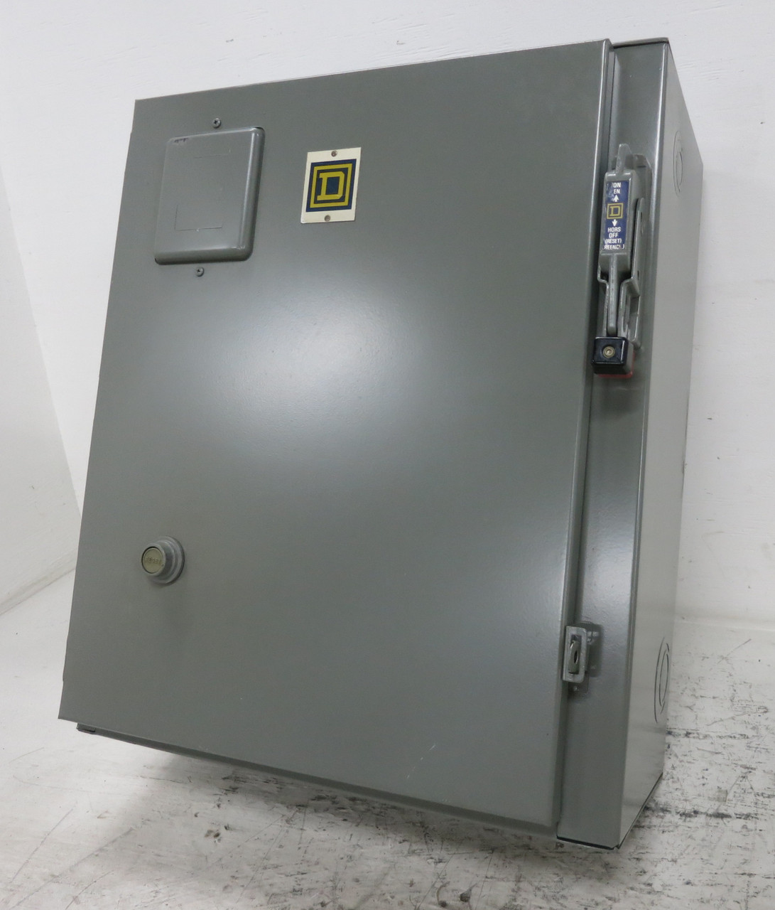 Square D Size 3 Starter 100A Fusible Combination Combo Box 100 Amp 8536SEO1S (DW7732-1)