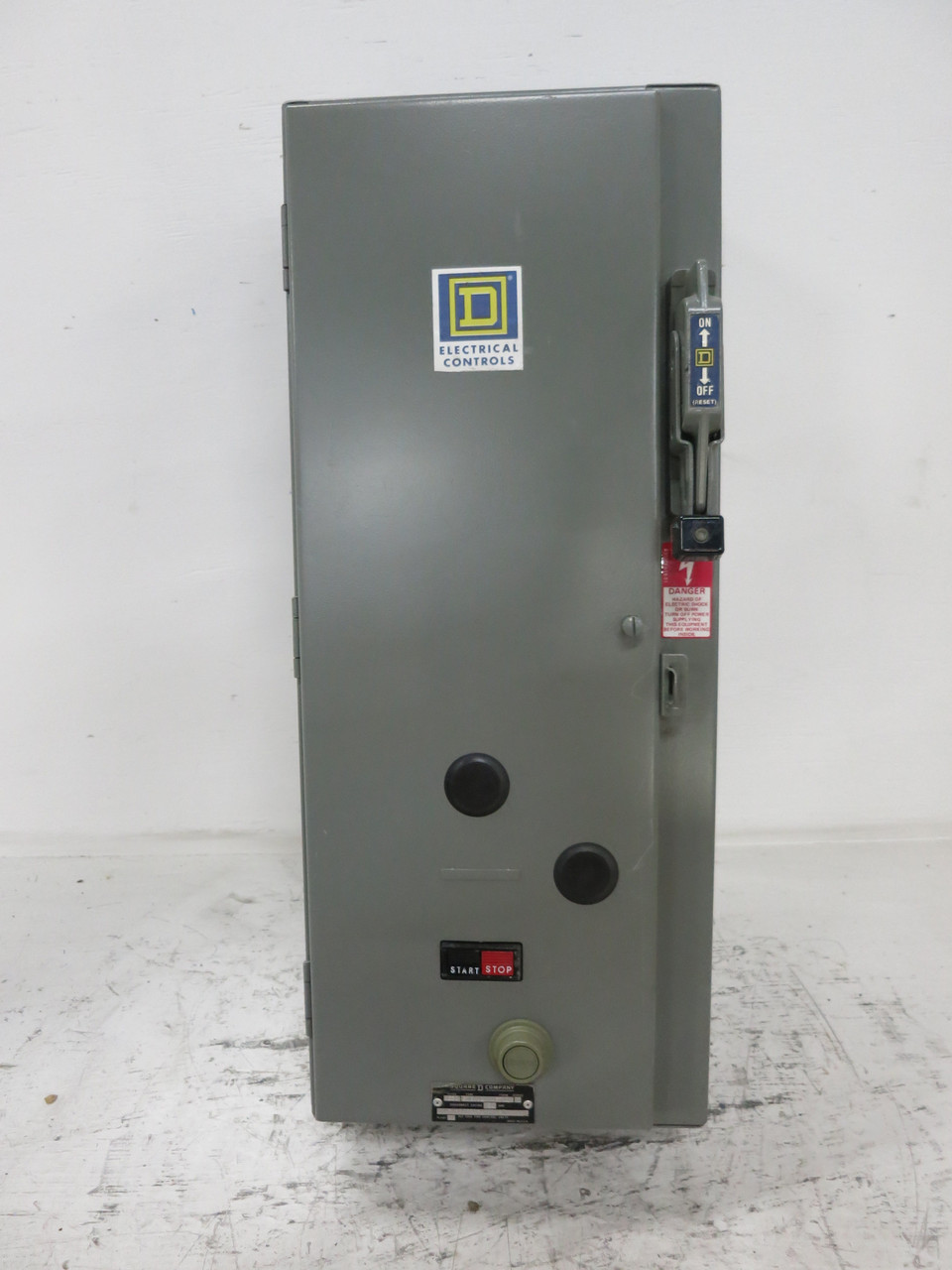 Square D 50A Breaker Size 2 Starter Combination Box 50 Amp Combo 8536SDO1S 8538 (DW7742-1)