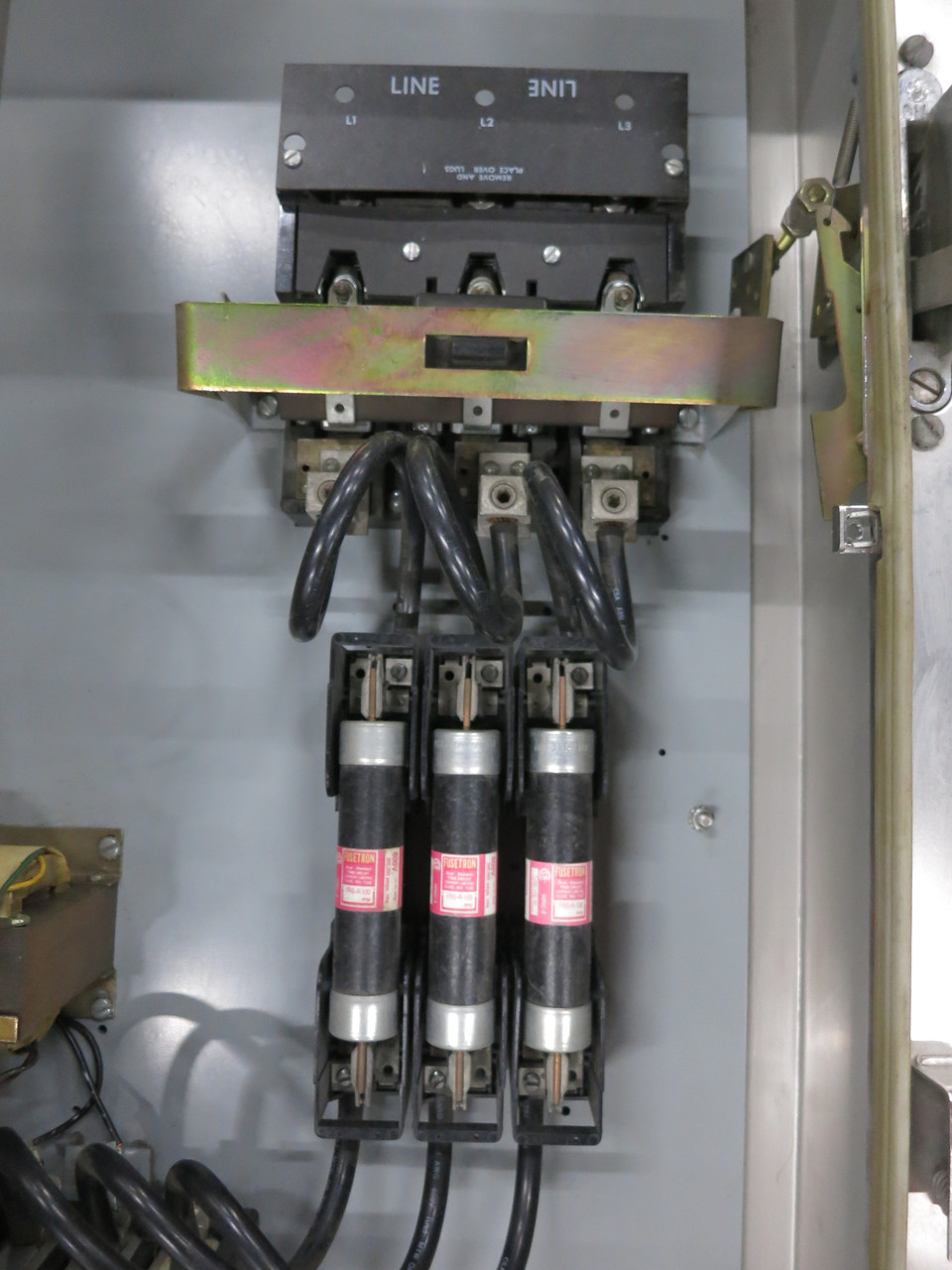 GE 100A Fusible Size 4 Motor Starter Combination Combo Box Stainless Type 4 Encl (DW7740-1)