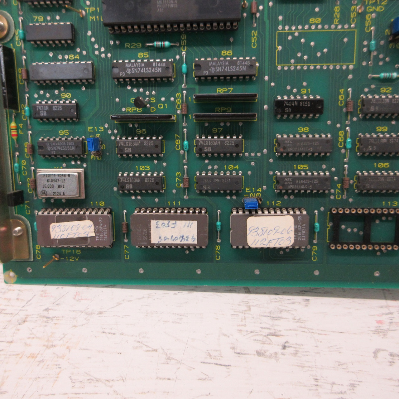 Allen Bradley 8000-VA PC Board PCB CRT/Keyboard 8000VA 900036 8200 Control w Box (AH0843-2)