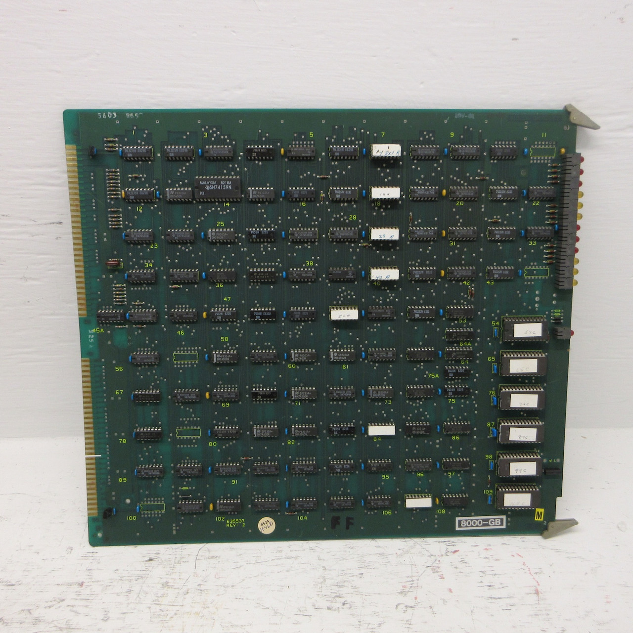 REPAIRED Allen Bradley 8000-GB Control Board PC Board PCB 8000GB 635537-02 AB (AH0840-1)