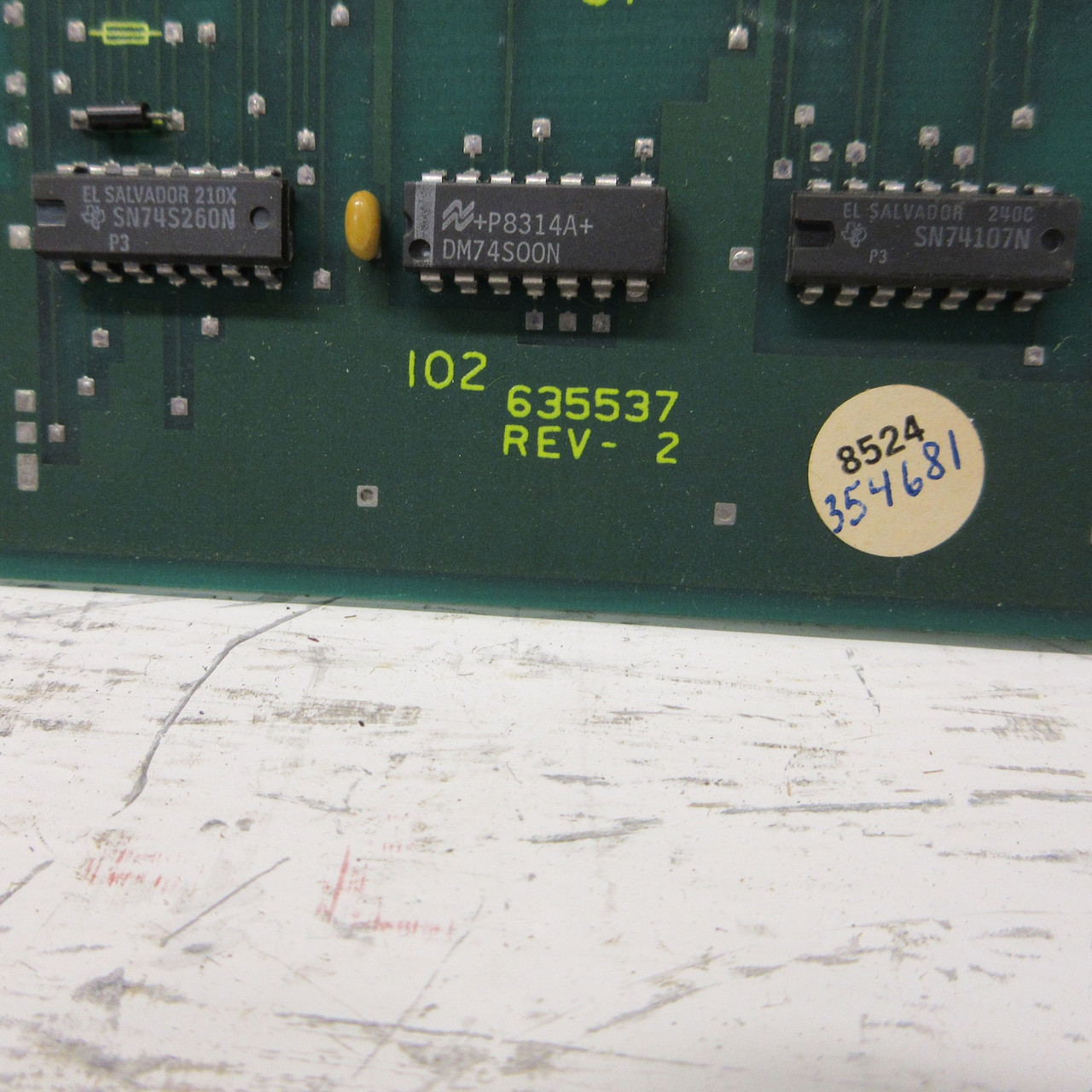 REPAIRED Allen Bradley 8000-GB Control Board PC Board PCB 8000GB 635537-02 AB (AH0840-1)