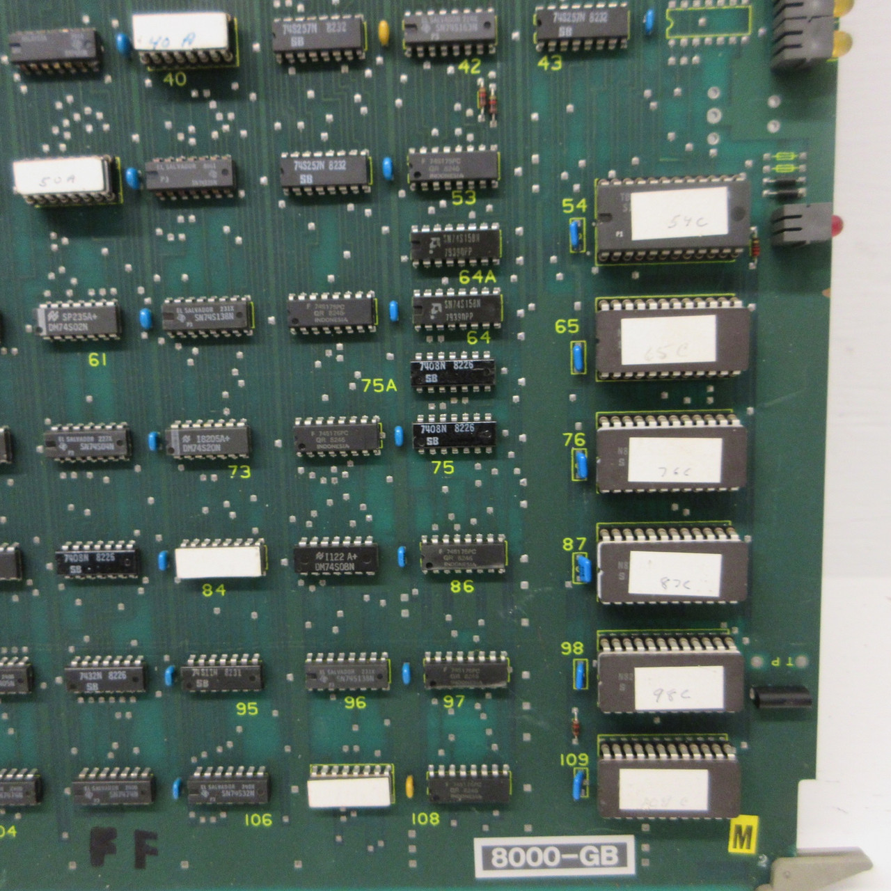 REPAIRED Allen Bradley 8000-GB Control Board PC Board PCB 8000GB 635537-02 AB (AH0840-1)