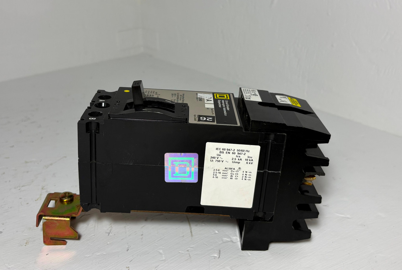 Square D I-Line FA22030AB 20A 2P Circuit Breaker 240V 2 Pole 20 Amp FA22030 HACR (EM5726-1)