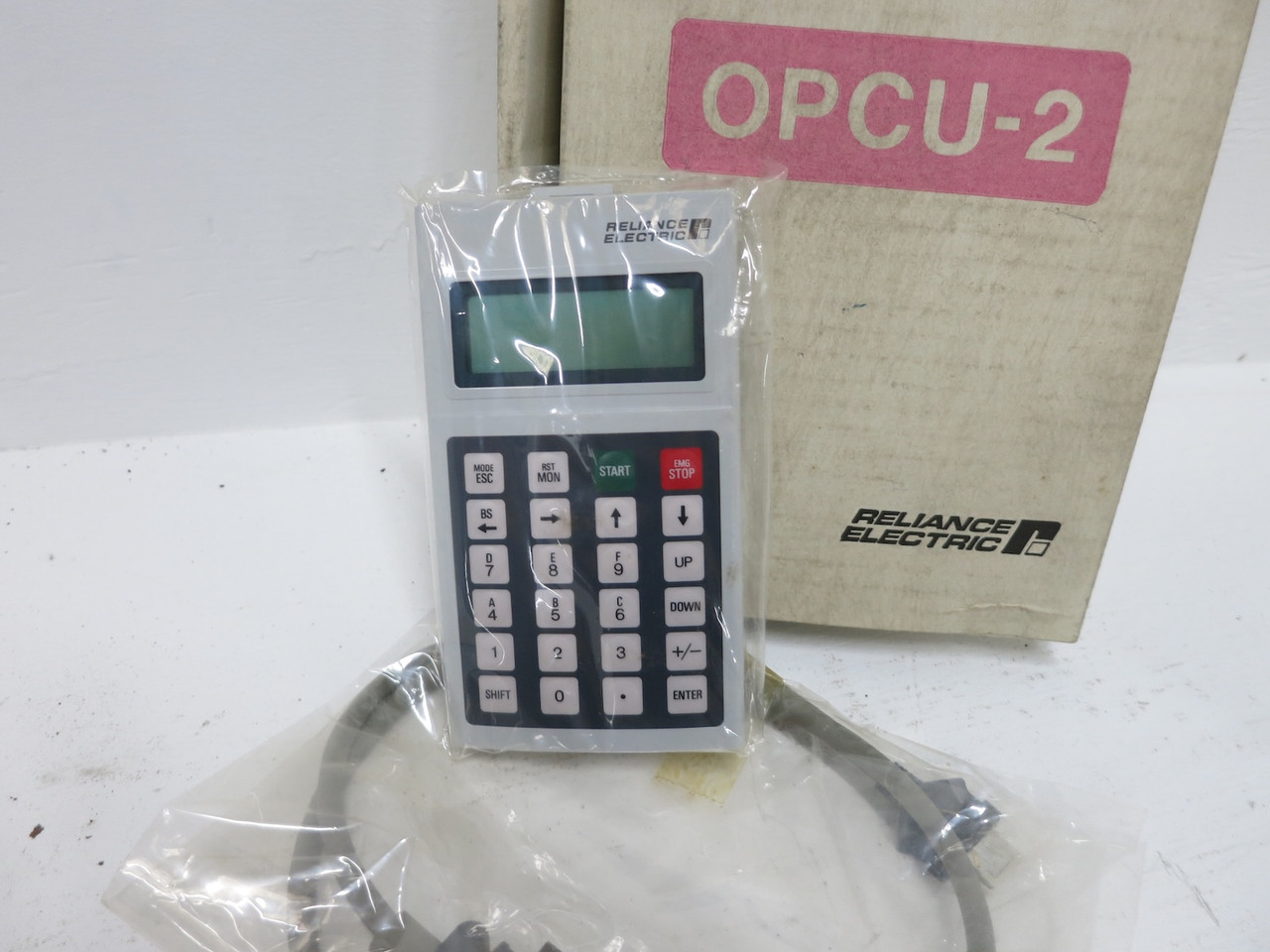 NEW Reliance Electric OPCU-2 VZ3000 Operator Terminal Drive Keypad Controller (DW7746-2)