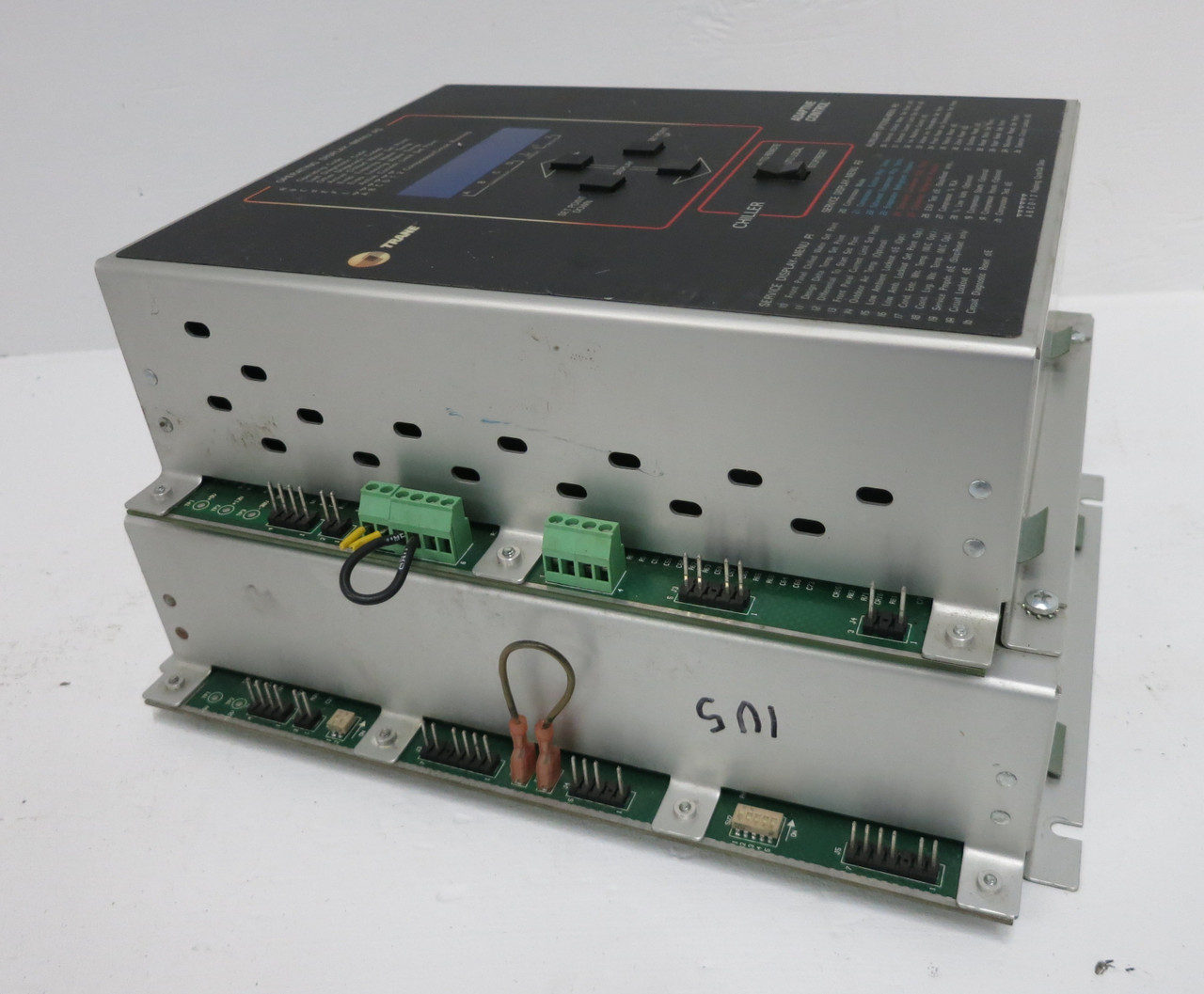 Trane X13650362-05 Rev J Chiller Adaptive Control Display w/ X13650361-04 PLC (DW7745-1)