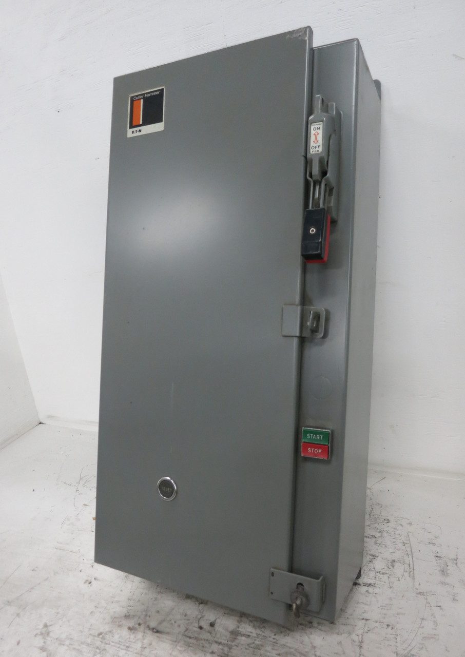Image of Eaton Size 3 Starter 100A Fusible Combination Combo Box 100 Amp AN16KN0 12