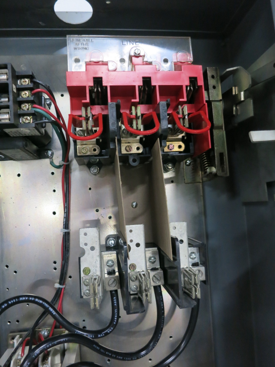 Eaton Size 3 Starter 100A Fusible Combination Combo Box 100 Amp AN16KN0 12 (DW7753-1)