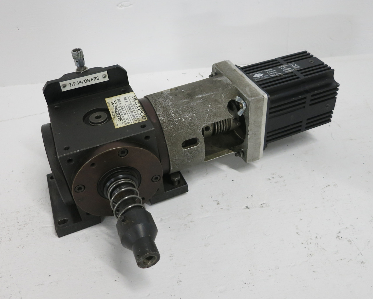 Animatics SM3420 SmartMotor Servo Motor w/ Sipco TechnoDrive S1045S002 Gearbox (DW7766-2)