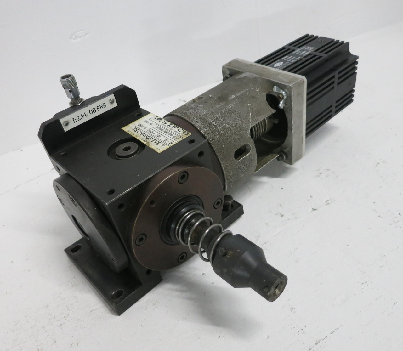 Animatics SM3420 SmartMotor Servo Motor w/ Sipco TechnoDrive S1045S002 Gearbox (DW7766-2)