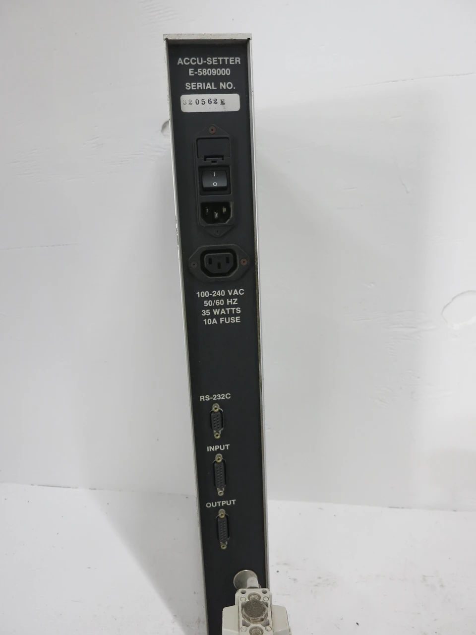 Edmunds Gages Accu-Setter E5809000 Microprocessor Column Amplifier E9030 (DW7762-1)