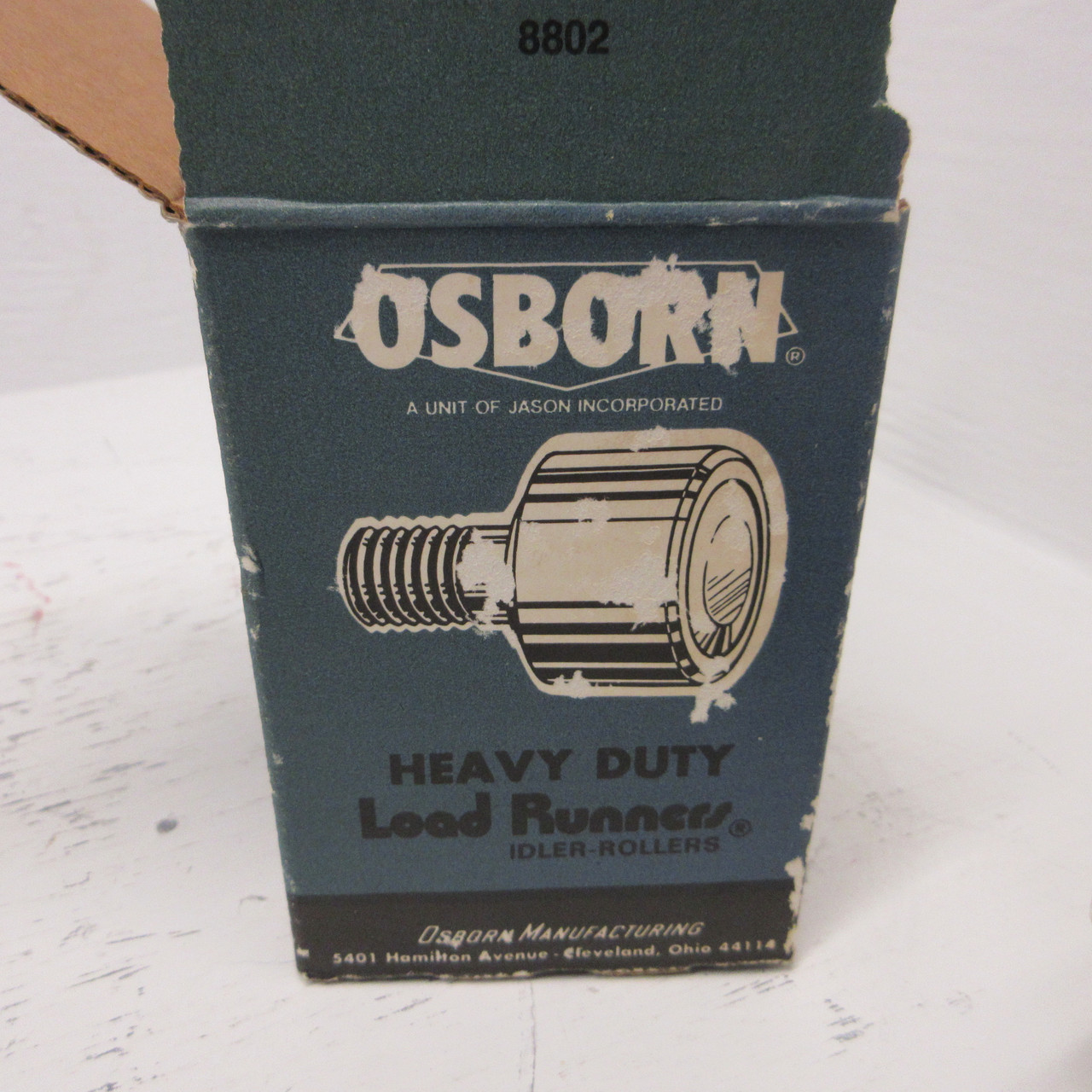 NEW Osborn Code 95660 VLR-2 1/2 Load Runner Idler Roller Cam Follower NIB (AH0861-3)