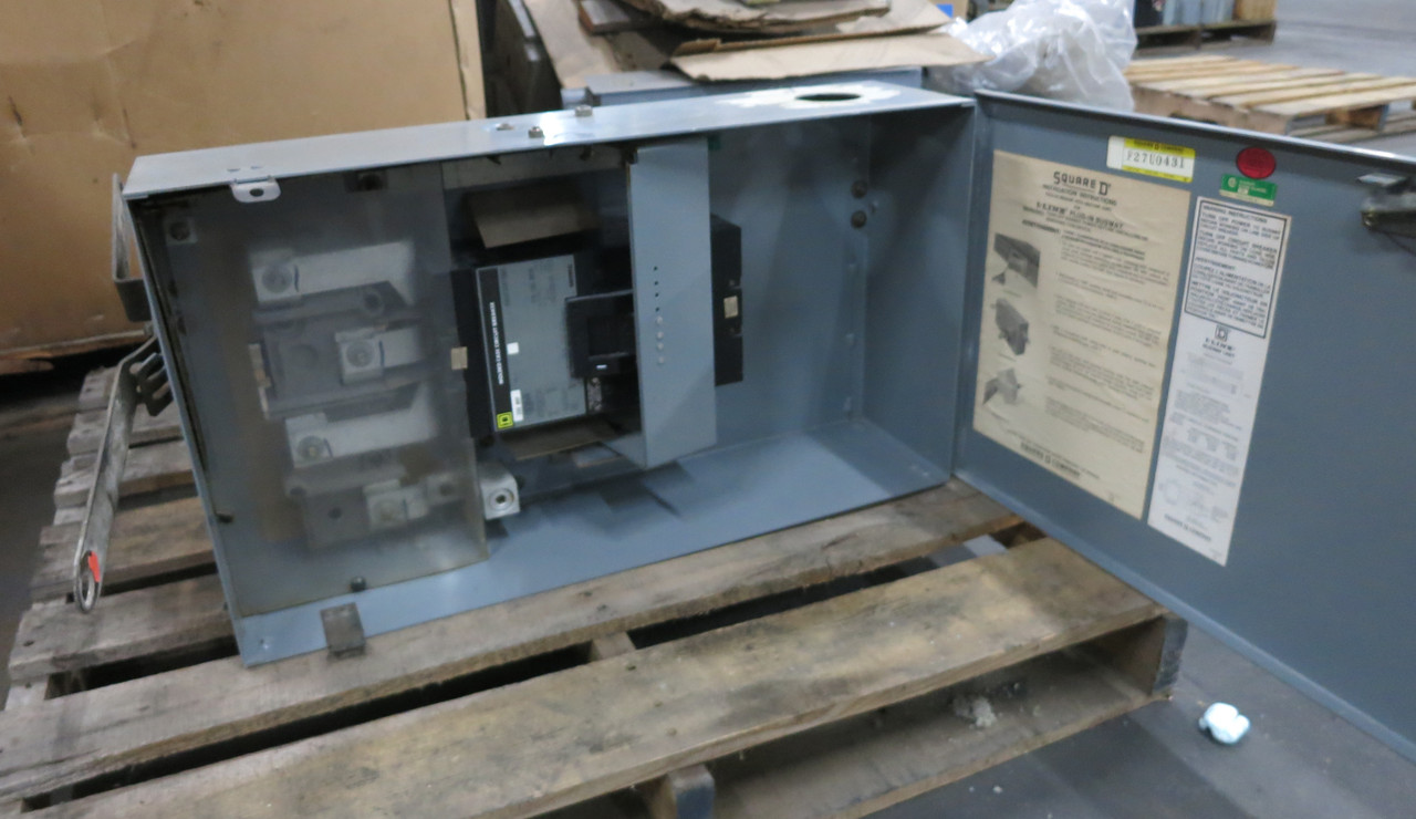 Square D PBLH36300GN 300A 600V I-Line Circuit Breaker Bus Plug 3PH 4W 300 Amp (DW7777-2)