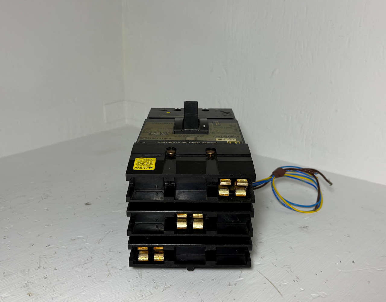 Square D I-Line KA361751580 175A Circuit Breaker w/ Aux & UVR KA 3P 600V 175 Amp (EM5740-2)