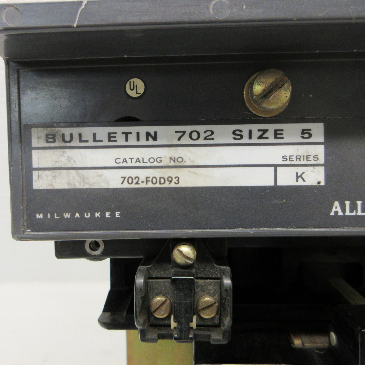 Allen Bradley 702-FOD93 Size 5 Motor Starter 120V Coil 270A 600V 200HP 702-F0D93 (AH0868-1)