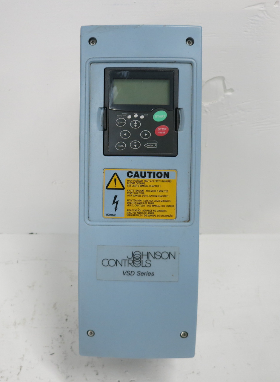 Eaton SVX004A1-2A1B1 5 HP VT 240V AC VS Drive SVX9000 VS005210A CVA1 VSD (DW7783-1)