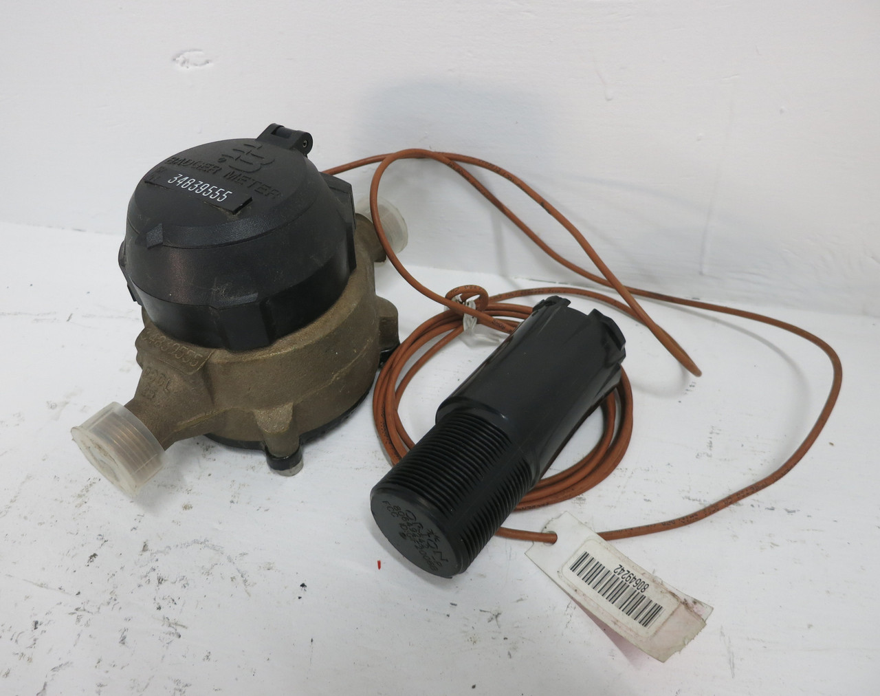 NEW Badger Meter 62584-001 Model 25 Recordall 5/8" - 3/4" w/ Orion 80649242-P (DW7784-1)