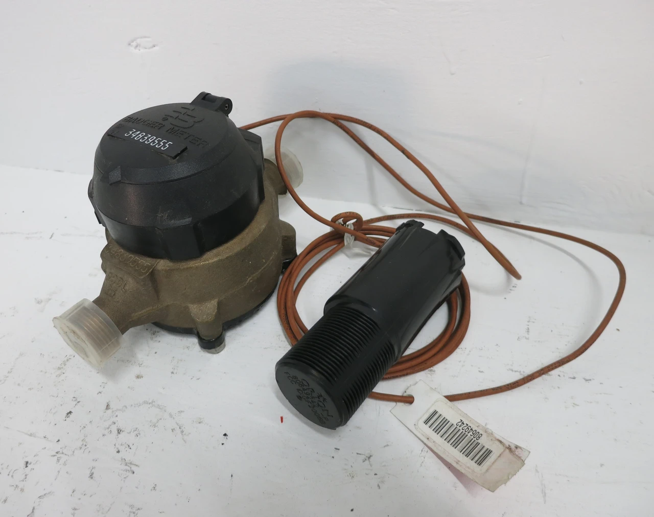 Image of NEW Badger Meter 62584-001 Model 25 Recordall 5/8" - 3/4" w/ Orion 80649242-P