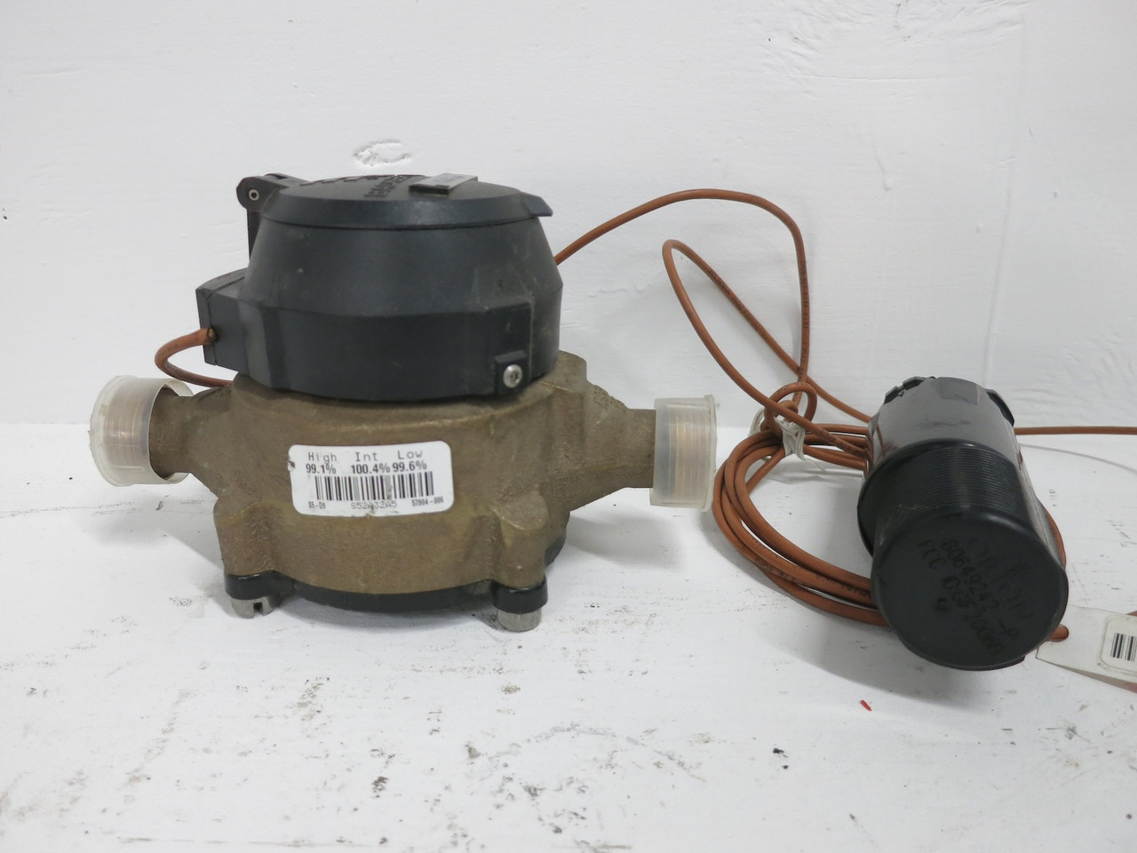 NEW Badger Meter 62584-001 Model 25 Recordall 5/8" - 3/4" w/ Orion 80649242-P (DW7784-19)