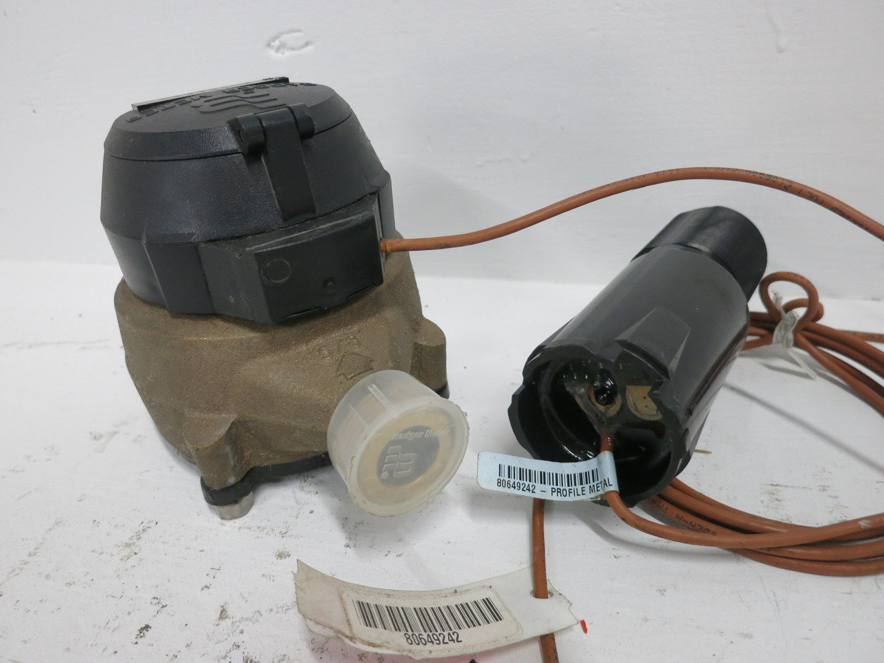 NEW Badger Meter 62584-001 Model 25 Recordall 5/8" - 3/4" w/ Orion 80649242-P (DW7784-1)