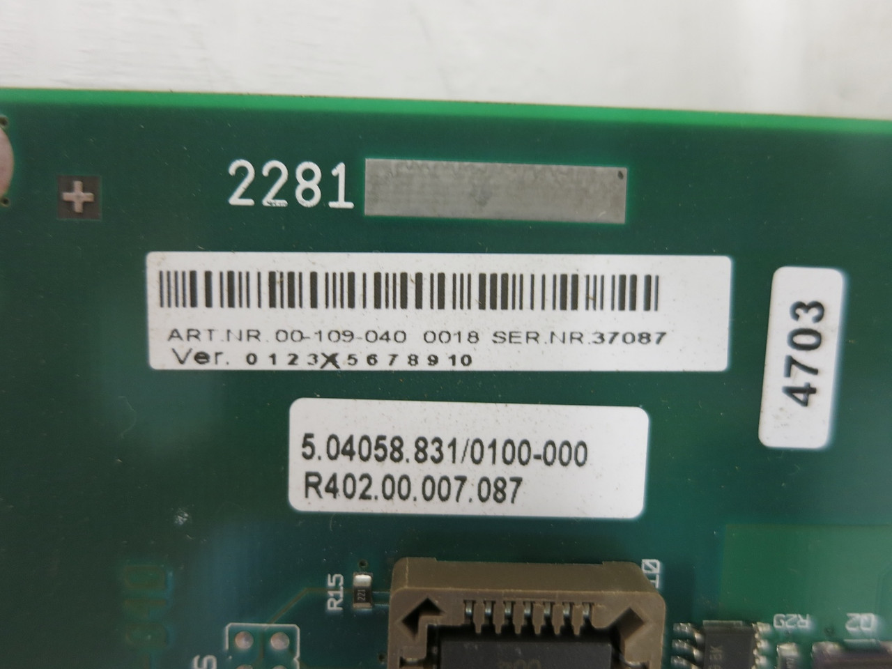 Kuka 2.0-00-109-040 KVGA Video Interface Board KCP-VGA Card 5.04058.831/0100-000 (DW7789-1)