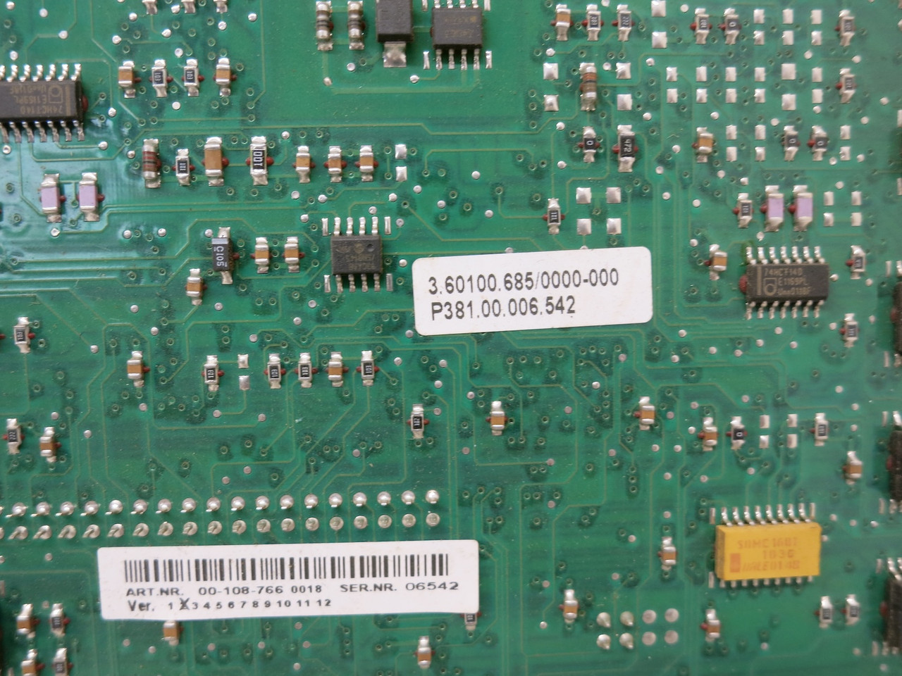 Kuka 00-108-766 MFC2 Robot Control Card DSE-IBS LP97LP0691/3.02 3.60100.685 PLC (DW7791-1)